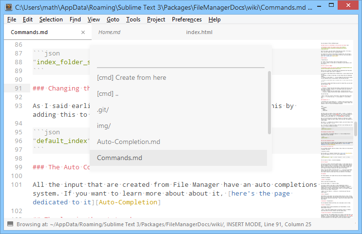 FileManager the file browser